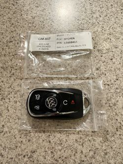 Key Fob - Buick Lacrosse 2017-2019
