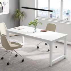 Table Boardroom Desk- White Table NEW! 