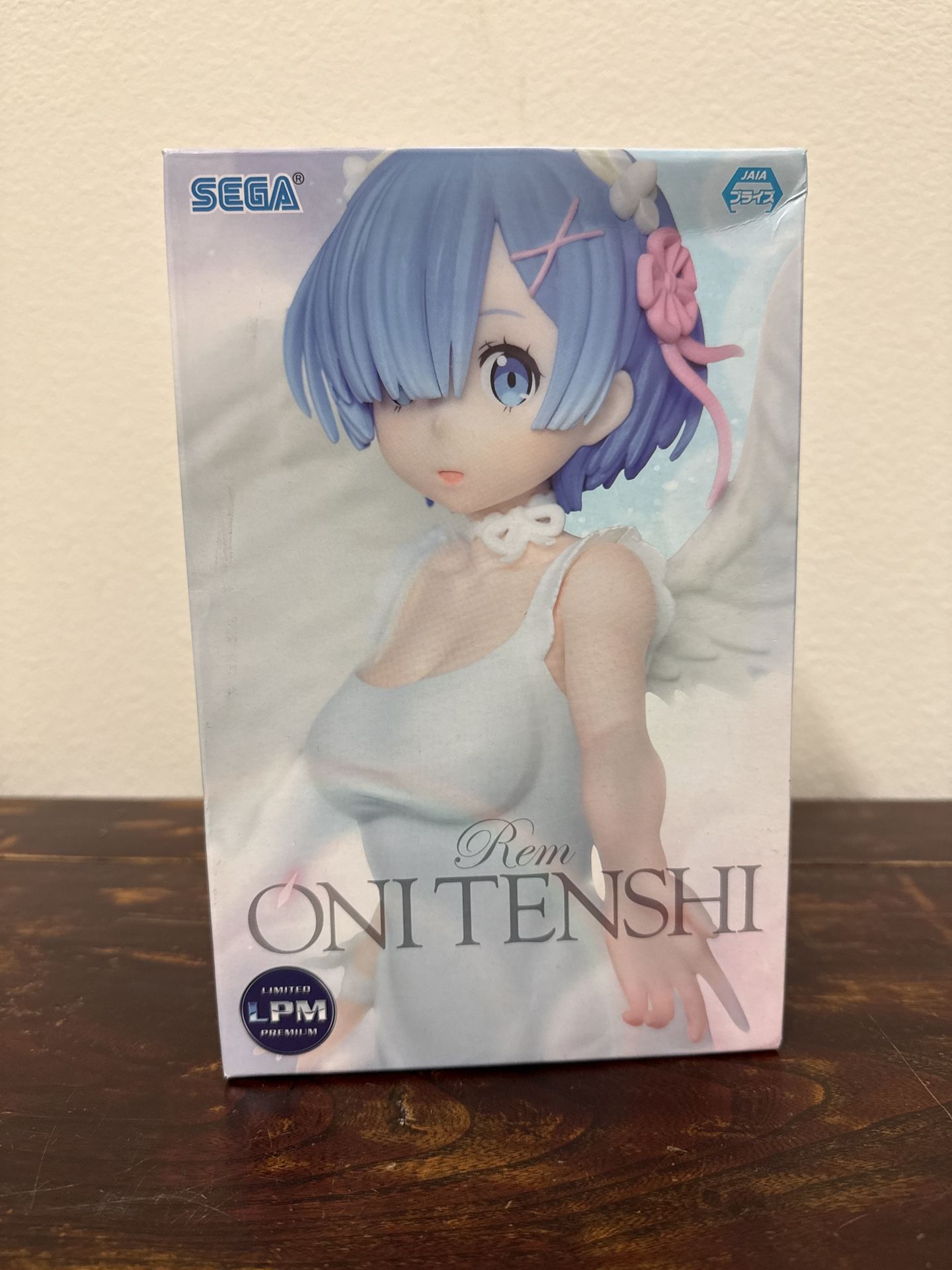 Rem Re:ZERO LPM Figure Oni Tenshi Angel Ver. Figure Sega