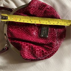 Red Leather Nine West Bag