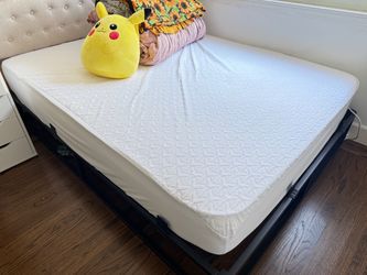 Queen memory foam mattress with cover