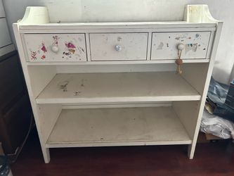Table /makeup table with drawers