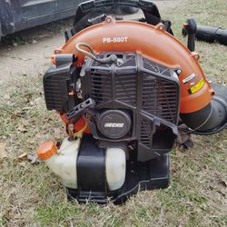 Echo Pb 580t  backpack leaf blower/ sopladora de mochilla echo