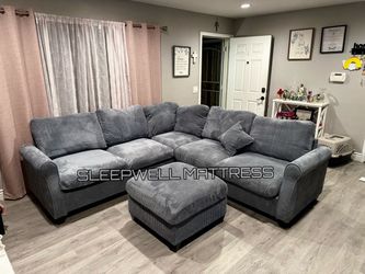 Dark gray sectional