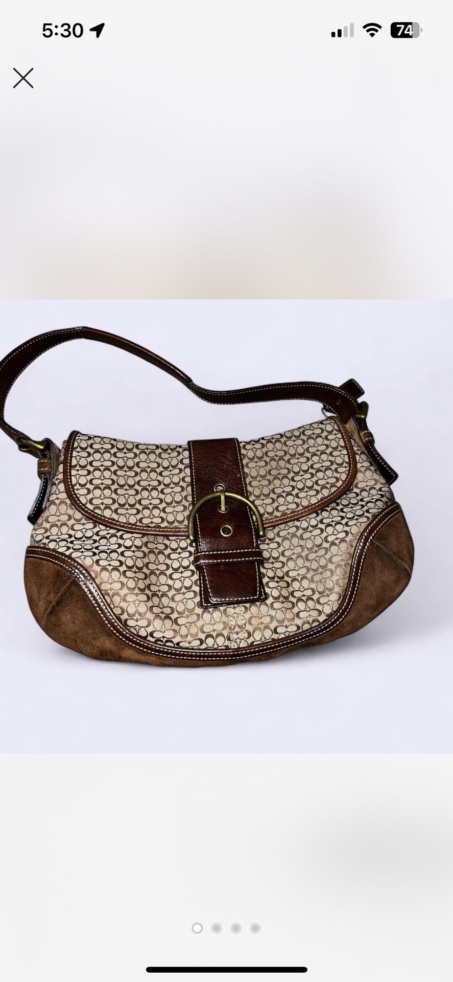 Large Soho Coach Bag