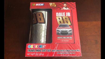 Dale Earnhardt Jr Travel Mug & Cocoa Mix