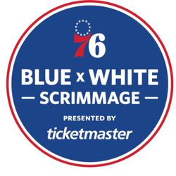 76ers Sixers Blue & White Scrimmage Open Practice Tickets