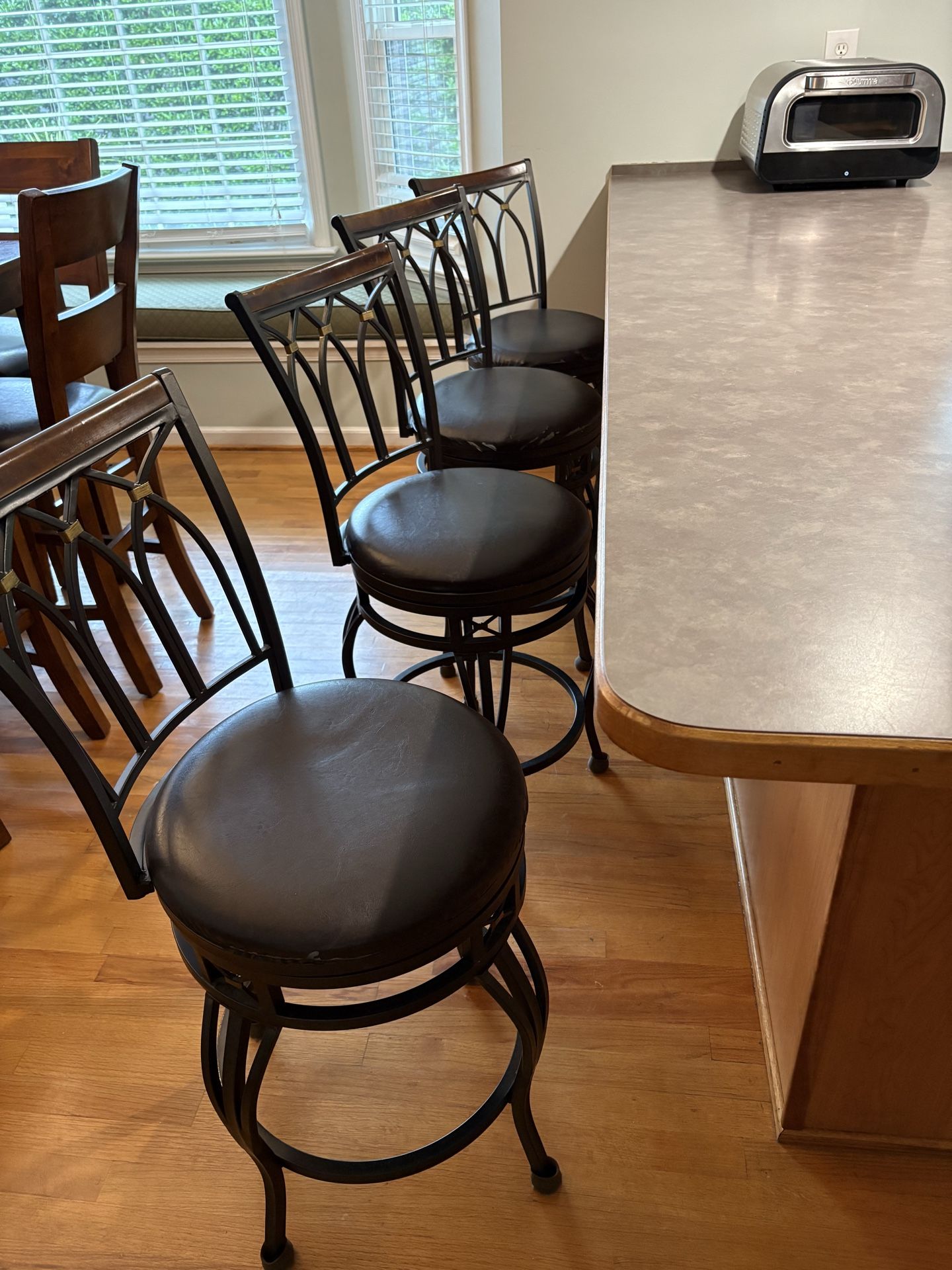 4 Bar Stools, Counter Height