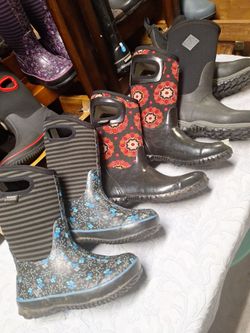 Swlectiobvof  Bogs boots us 3