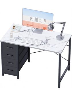 Marble Style Computer Desk