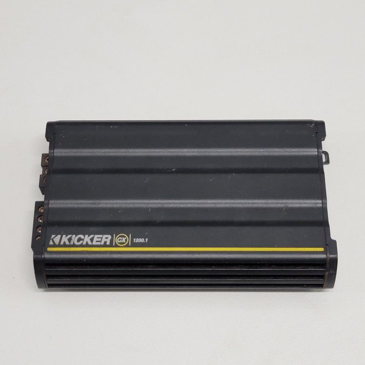 Kicker CX1200.1 Mono Class D Car Audio Amplifier 1200W Sub Amp CX Series Untested!