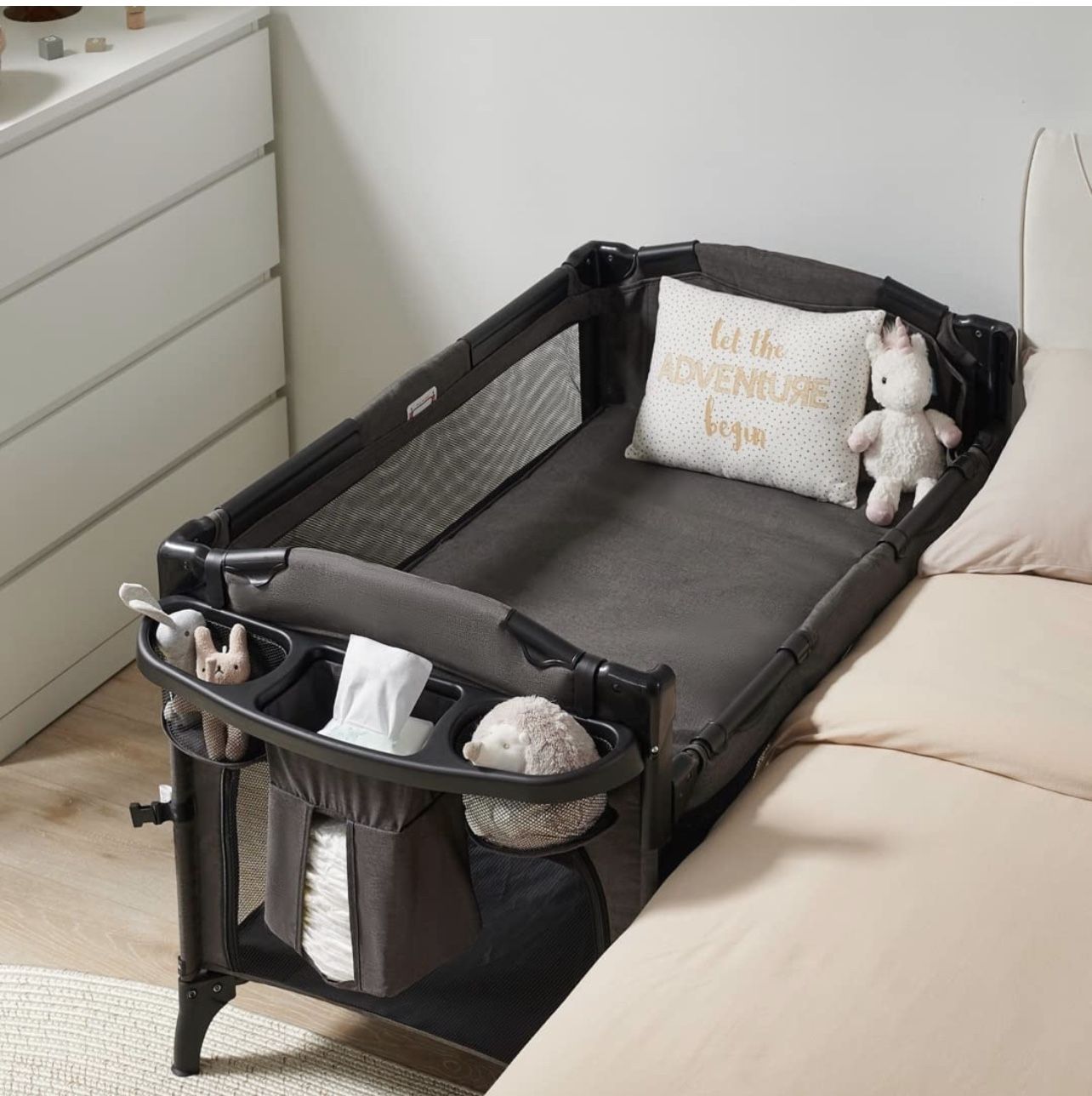 Amazon.com : BEKA 4 in 1 Baby Bassinet Bedside Sleeper, Baby BEKA