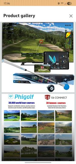 Phigolf2 Flex Home Golf Game Simulator