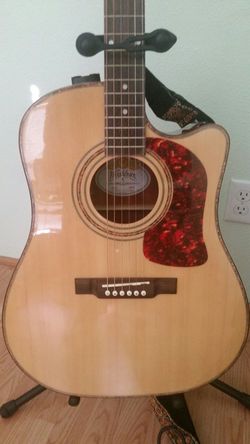 Washburn acoustic electric guitar