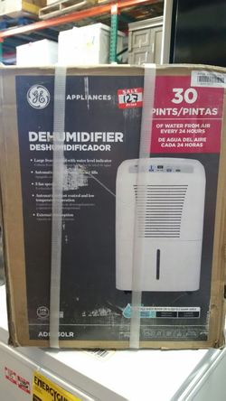 New GE dehumidifier