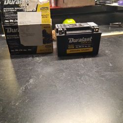Barely Used Motorcycle Battery 