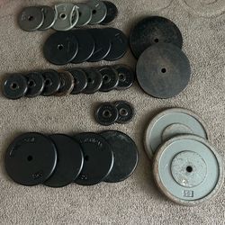 weight plates ($0.70 per lb)