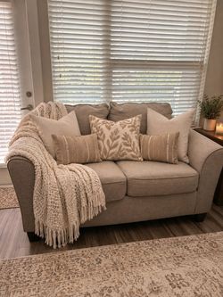 Tan couch