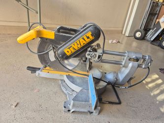 DeWalt miter saw with 12 inch blade