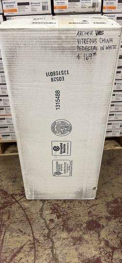 KOHLER Archer Vitreous China Pedestal in White