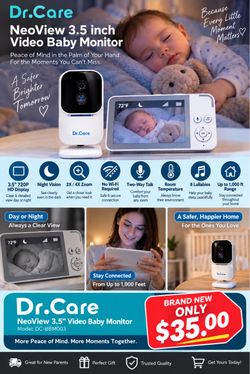 https://offerup.com/redirect/?o=RHIuQ2FyZQ== NeoView 3.5" Video Baby Monitor