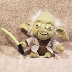 YODA 6" PLUSH CHILDREN'S TOY * DISNEY STAR WARS JEDI CHILD STUFFED ANIMAL