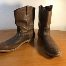 Boots, Mens, Cowboy Style, Barely Used, Size 16