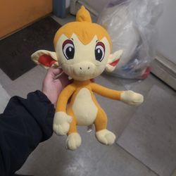 Pokemon Chimchar Plush Nintendo 2017 Toy Factory 10"