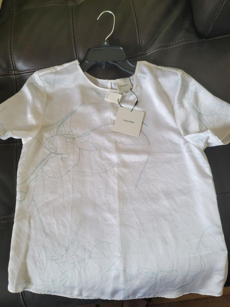 Brand New With Tags Calvin Klein Shirt/ Blouse
