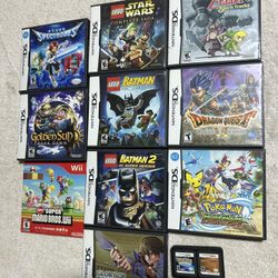Lot Of 12 Nintendo DS Zelda Games Complete