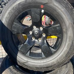 18 Ram Wheels And Tires Black