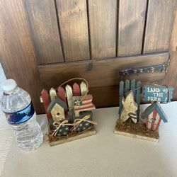 Vintage Flag Decor