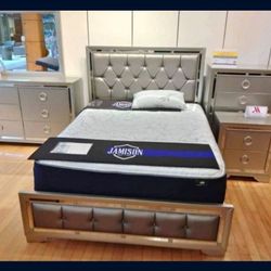 *Bedroom Special*---Jasmine Stunning Queen Bedroom Sets---Starting At $799---Delivery And Financing🫡