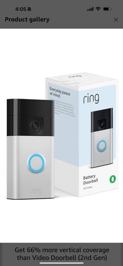 Ring Doorbell Camera
