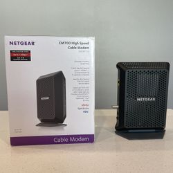 Netgear Modem High Speed Cable Modem CM700 Pre-owned
