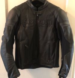 ScorpioMens Scorpion Exo Motorcycle Jacket | Color: Black | Size: XL