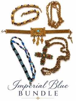Vintage Jewelry Bundle | Kenneth Lane | Monet | Egyptian Revival | Turkish Cross