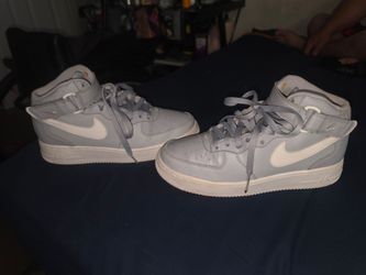 Nike Air Force 1 Mid Grey Sneakers