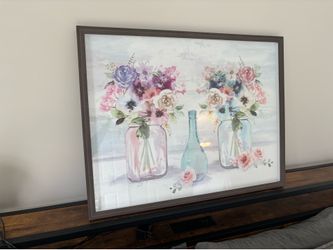 Water color wall art, painting decoration