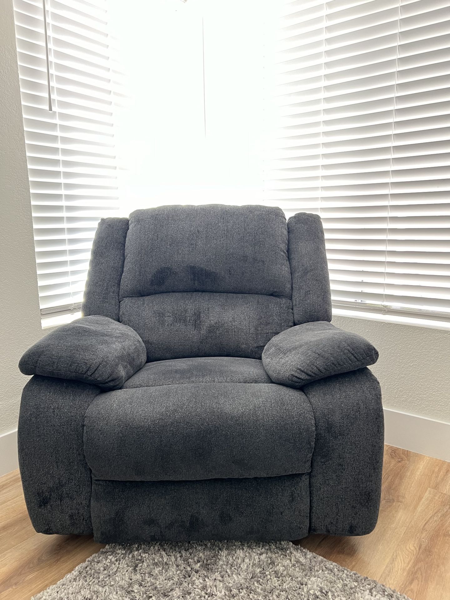 Dark Grey Recliner
