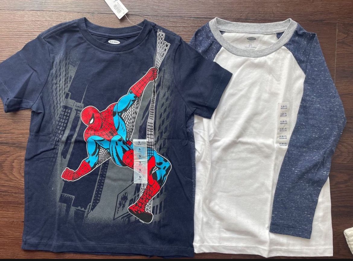 New Boys Tops, 6-7Y $5 for both