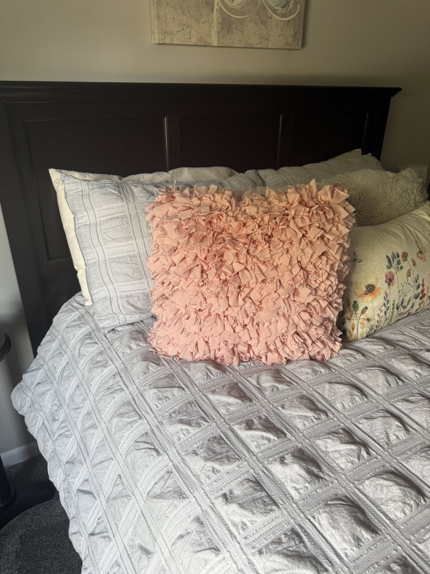 Pink Decorative Pillow 