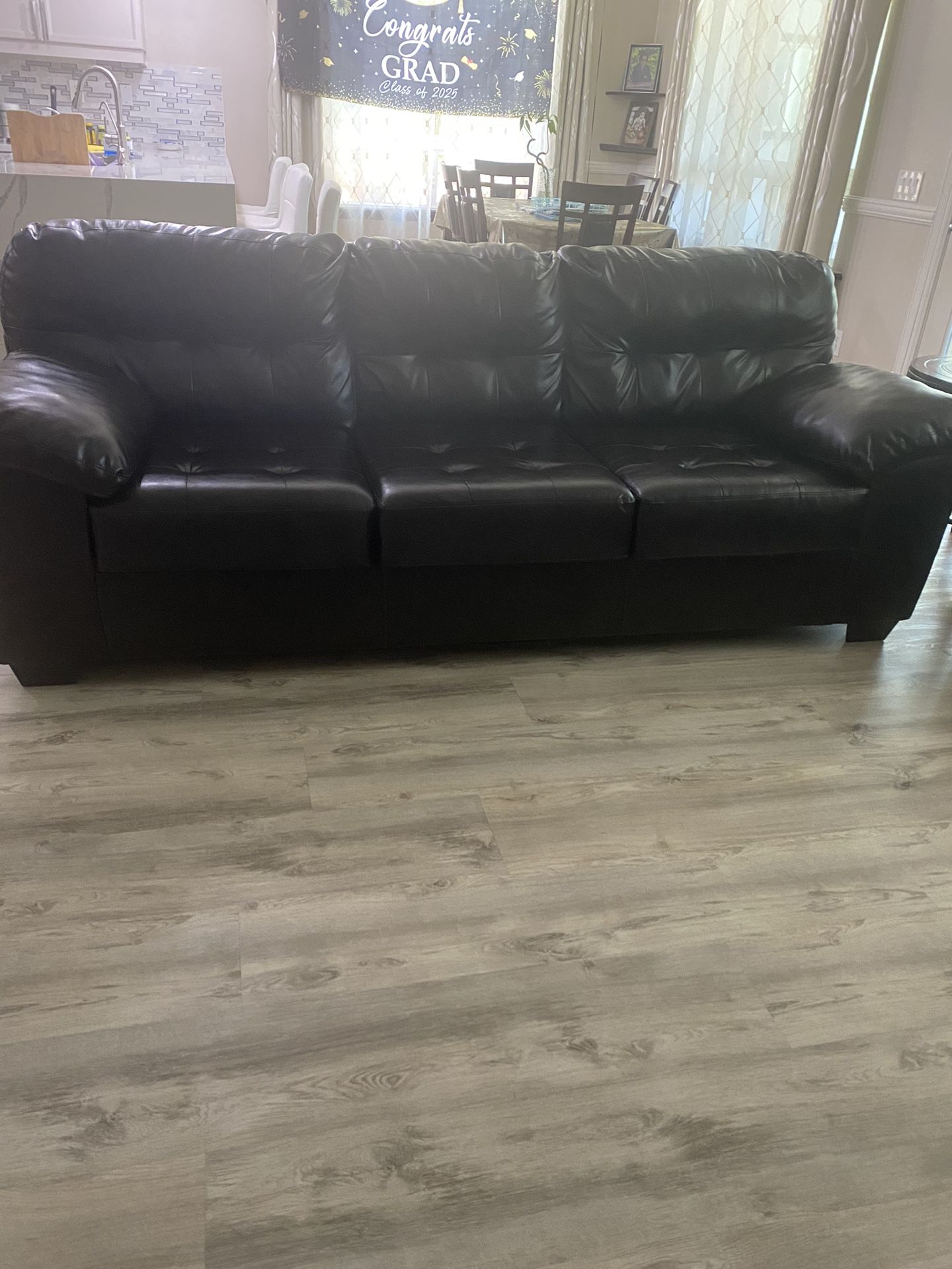 Leather couch