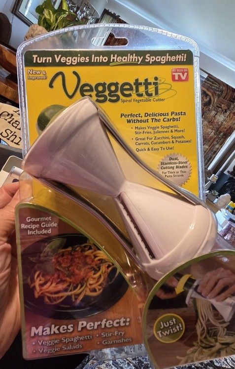 Spiral Vegetable Cutter,  Still In Original Packaging 