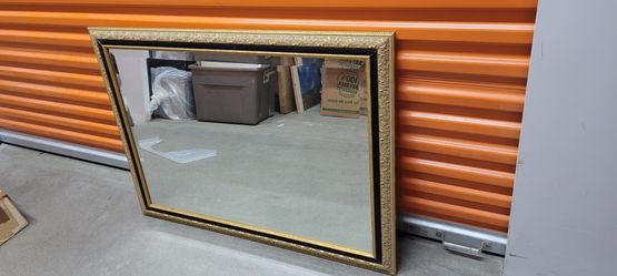 Gold Framed Mirror