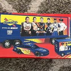 SUNOCO 2004 RACE CAR HAULER NASCAR NEW IN BOX