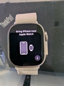 Apple Watch Ultra 2 49mm Titanium GPS Cellular Unlocked. Charger included.