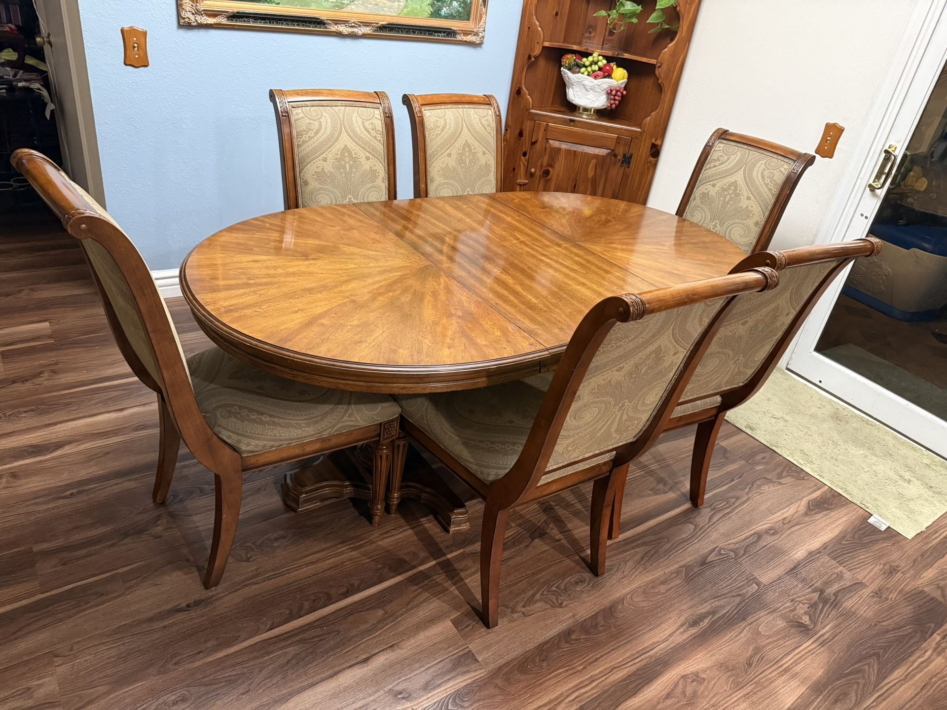 Ethan Allen Chairs And Table