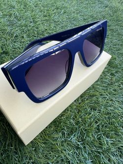 Z2125E LV Clash Square Large Sunglasses- BLUE for Sale in Houston