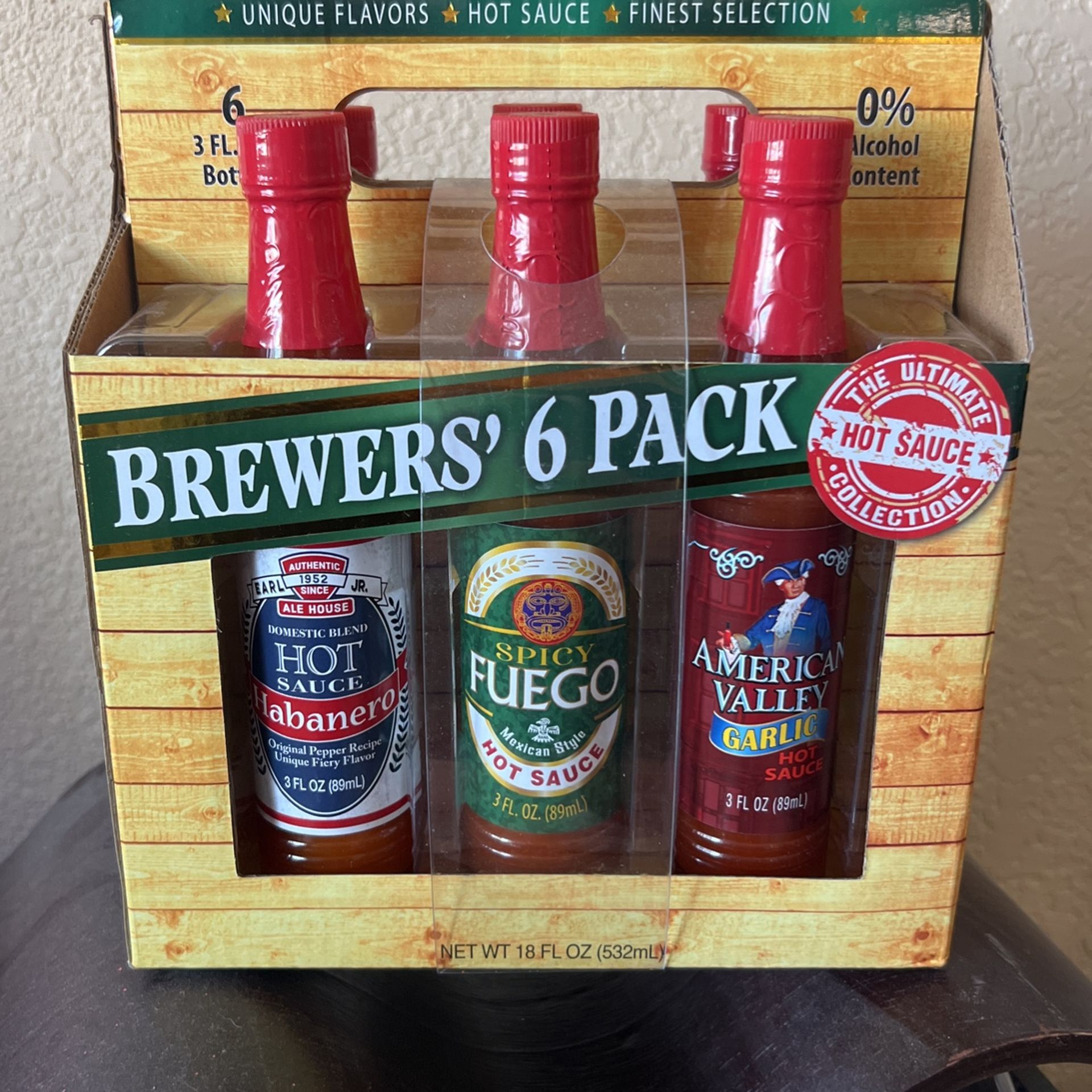 Brewers 6 Pack - The ultimate Hot sauce Collection